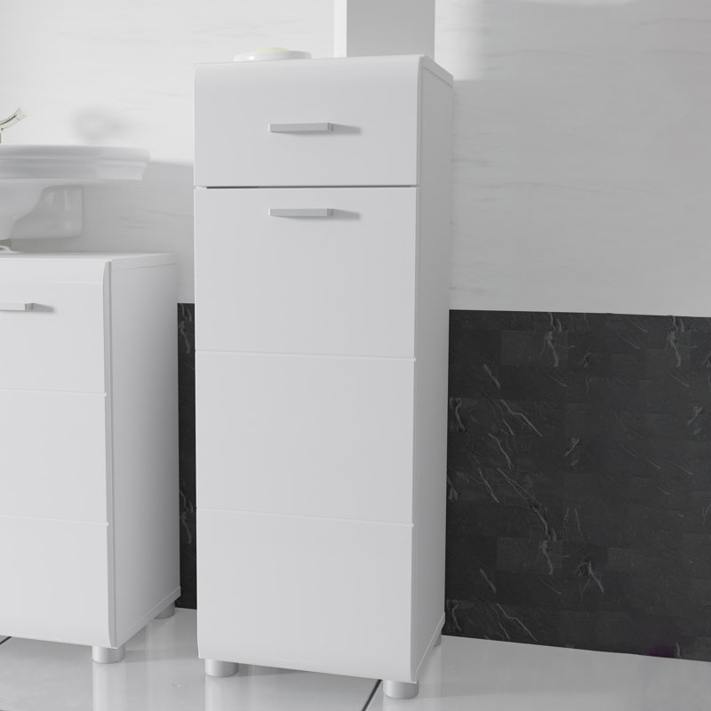 Ice Cave Freestanding Bathroom Cabinet