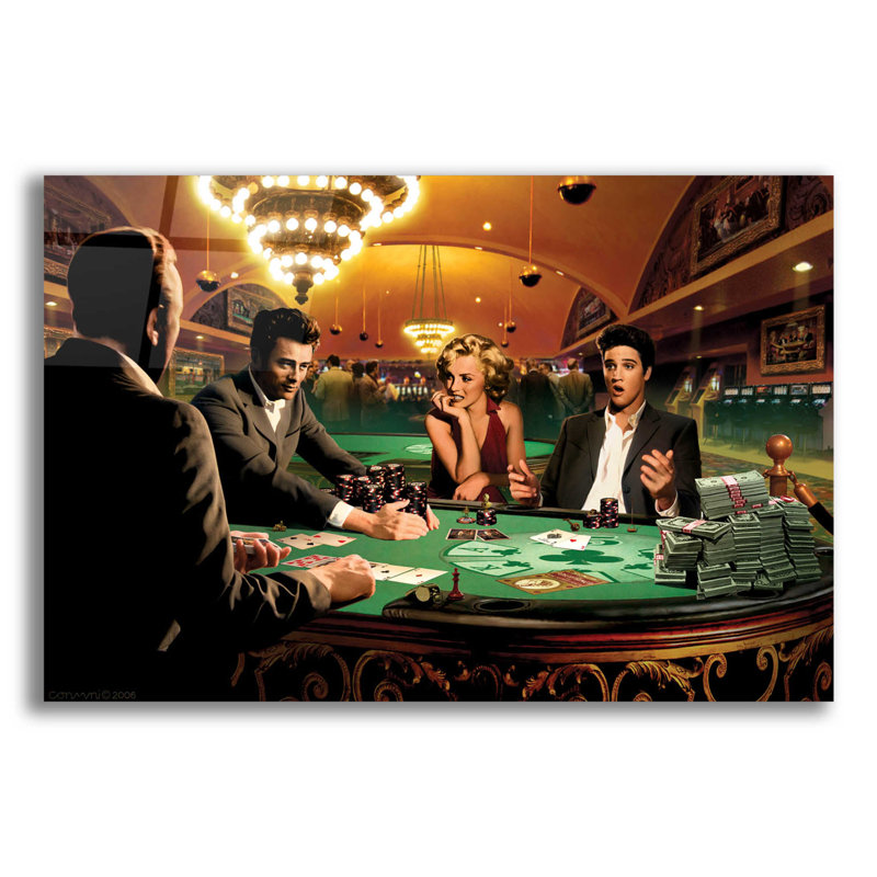 " Royal Flush " by Chris Consani, 16" H x 24" W x 0.2" D