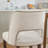Wooden Dining Chairs Set of 4, Modern Fabric Upholstered Dining Room Chair Kitchen Chairs-1166747008