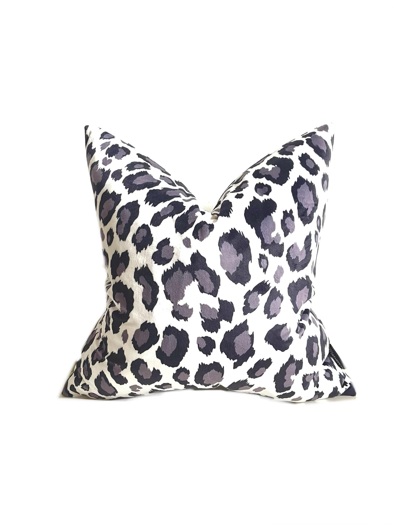 Animal Print Velvet Pillow Cover Insert