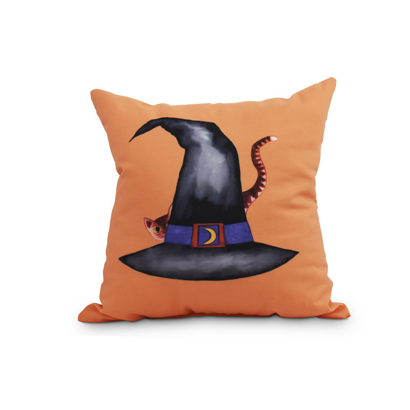 Housse et insert de coussin carré Witches Brew, 20 po x 20 po, Orange