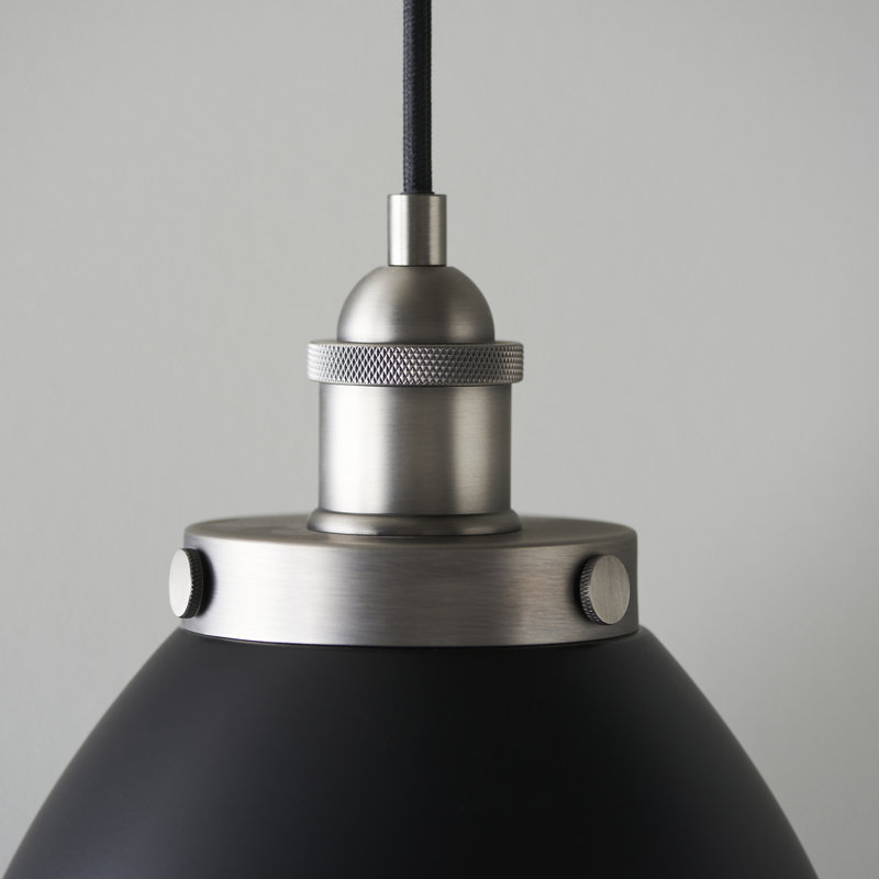 Ziemer 1 - Light Matt Black Pendant, 15.30" H x 23.30" W x 23.30" D