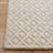Nystead Geometric Handwoven Flatweave Wool Area Rug in Ivory/Gold-890121862