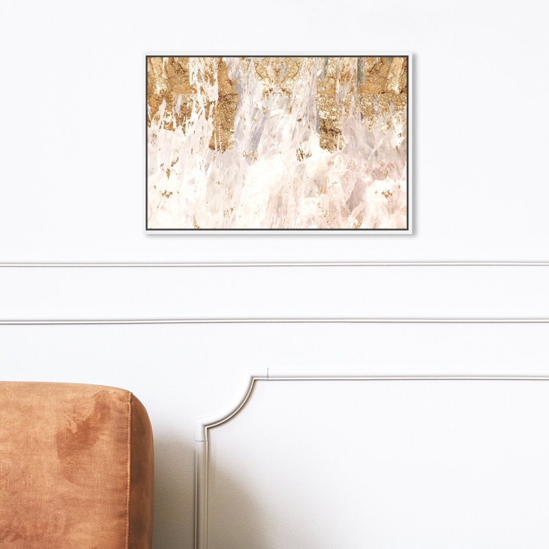 Lumière d’étoile-impression d’art graphique sur toile, Blanc, H 16 po x l 24 po
