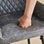 Rossa 67cm Vintage Suede Bar Stool with Arm-945901477-952110852