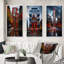 «Toronto Urban Contrast», 3 pièces sur toile-469112098-469112153