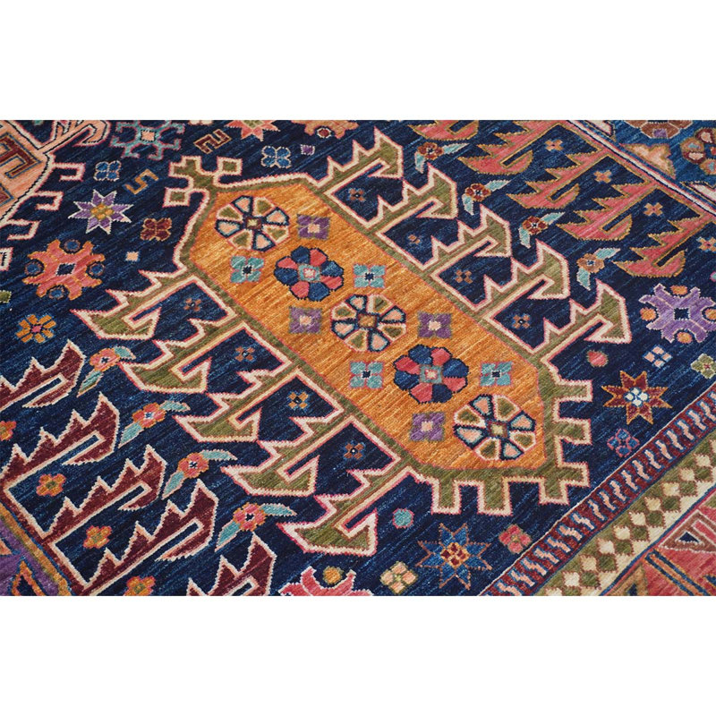 Wool Geometric Area Rug