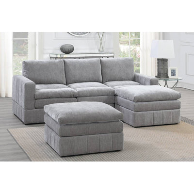 Kaelicci Upholstered L-Shaped Sectional Reversible