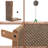 Chariyah L-shaped Cat Scratching Post with Spring Toy