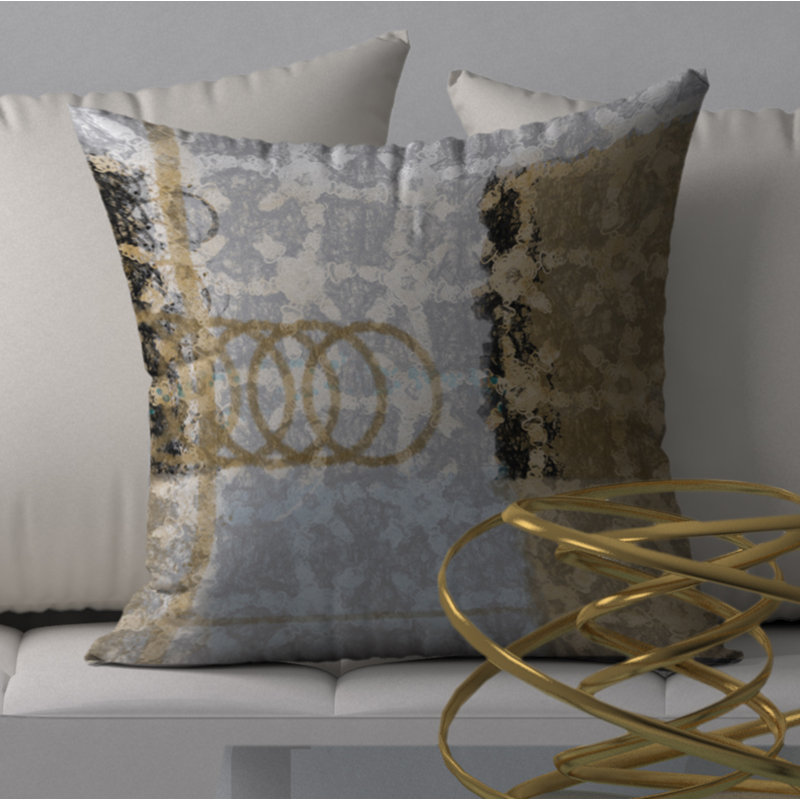 Housse de coussin carrée de Drool, 24 po x 24 po