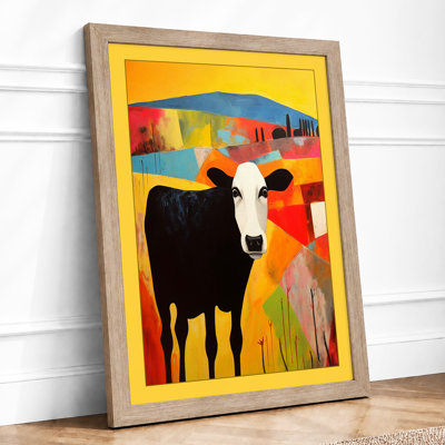 Bold Faced Cow Boho - Print