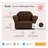 Weybridge Kids Club Chair Roundy Microsuede-1363226084