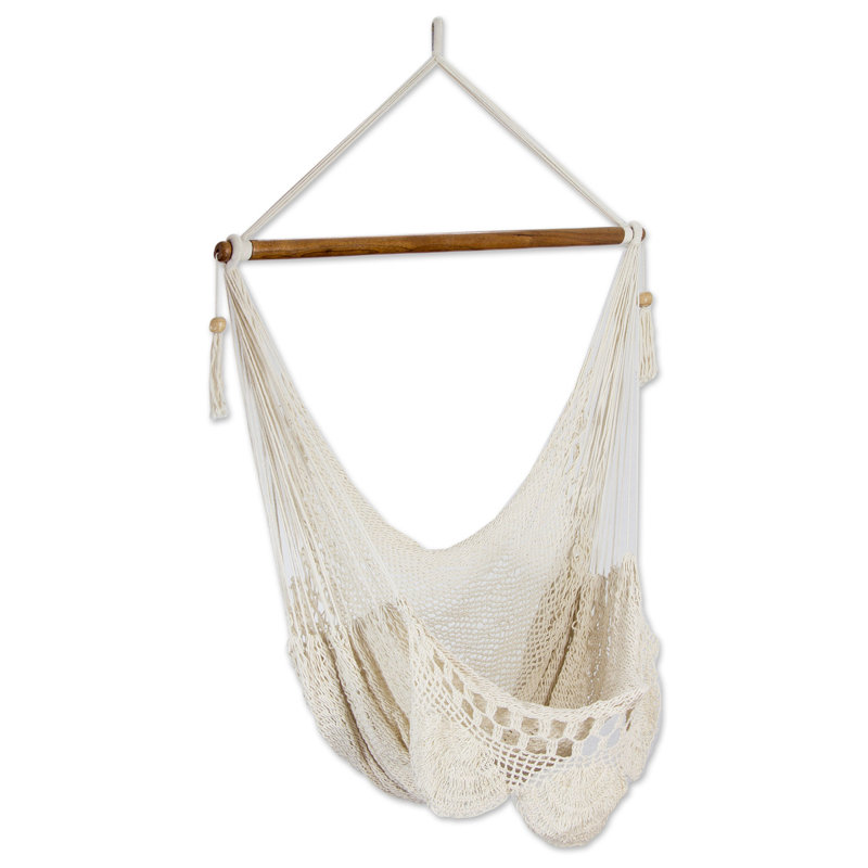 Chaise hamac en coton Zahara