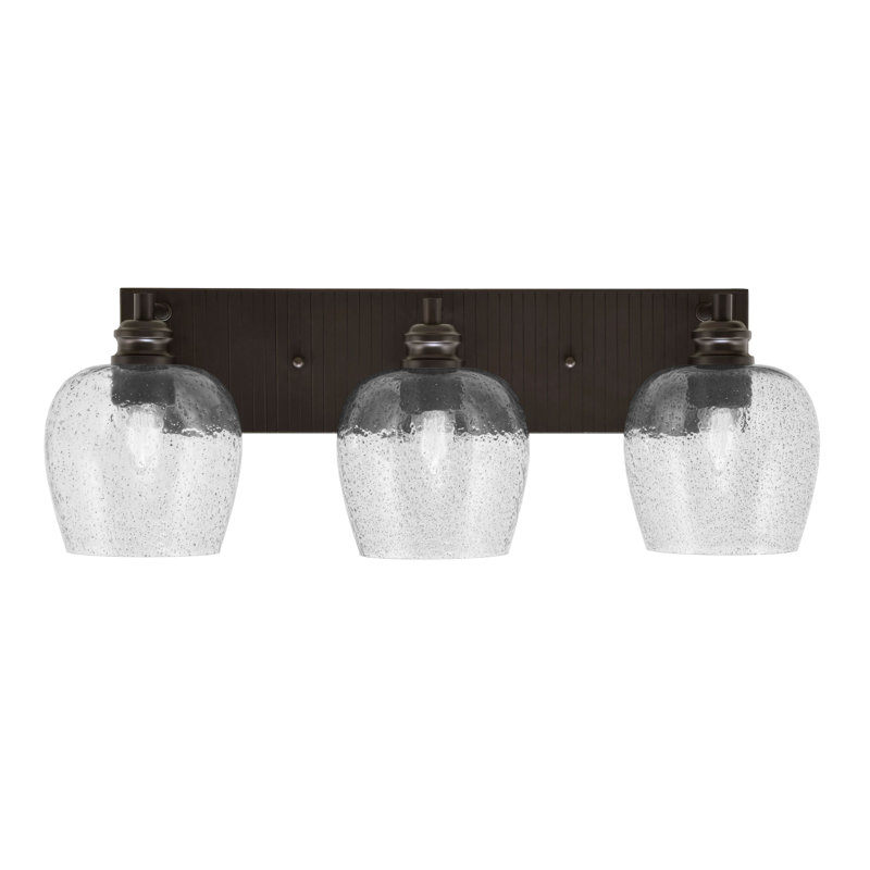 Éclairage pour meuble-lavabo 3 lumières Arrie, Espresso