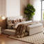 Teddy Fleece Upholstered Platform Bed with Twin size Trundle-886219486-886219483