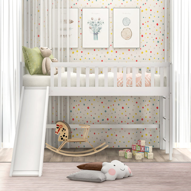 Lit mezzanine simple Amra par Harriet Bee, Blanc