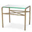 Glass End Table