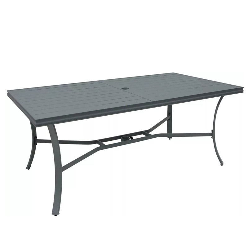 Table de salle à manger en aluminium