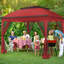 Pavillon de jardin portatif en métal de l 11 pi x P 11 pi-68427658