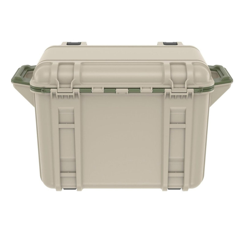 Refroidisseur d’extérieur robuste et très résistant à l’extérieur 45 qt., Brun clair
