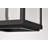 Luca - Hanging Pendant - Sand Black Finish - Clear Beveled Glass