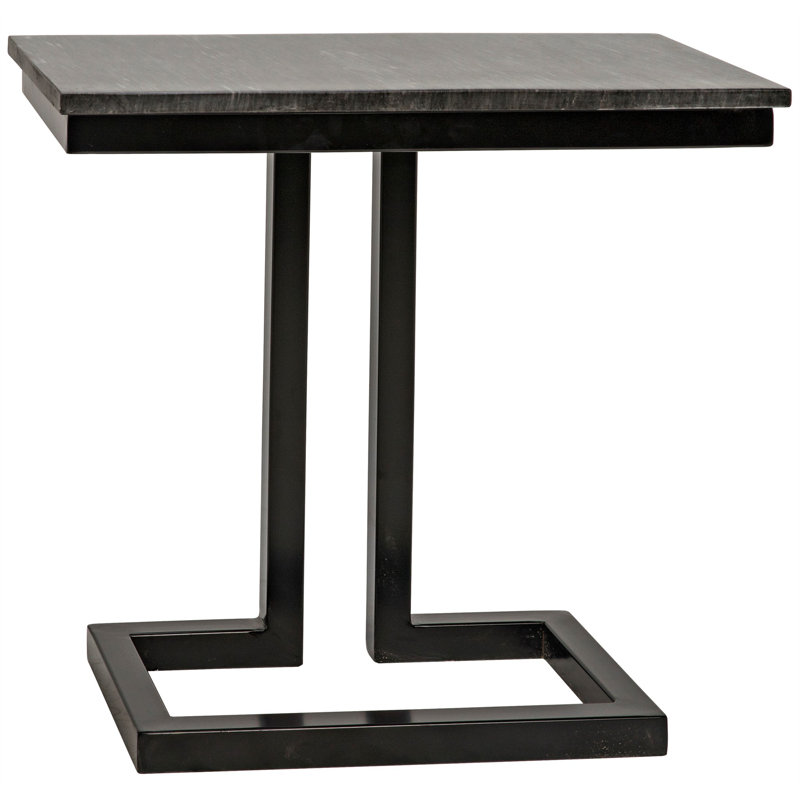 Alonzo Marble Top End Table
