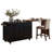 102.3" Rolling Kitchen Island With Extendable Dining Table, Kitchen Cart With Trash Storage Cabinet, 3-Tier Pull-Out Spice Rack-2138775425