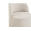 Chaise d'appoint rembourrée avec roulettes Maison-740892795