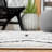 Cargian Geometric Light Gray/Black Area Rug-1786768488