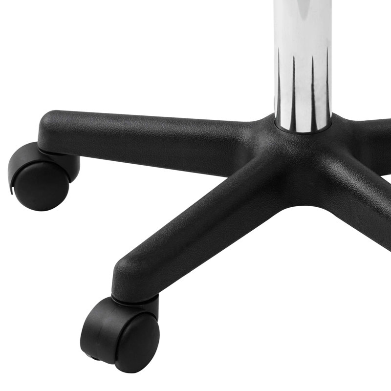 Height-Adjustable Saddle Stool With 360-Degree Swivel, 400 LBS Capacity, Thickened PU Leather Cushion, And Smooth-Castor Mobility For Professional Salon, Spa, And Clinical Use.