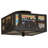 Rustic Lodge Glass Flush Mount