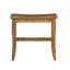 Ayden Solid Bamboo Wood Accent Stool