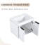 Ensemble de meuble-lavabo mural 60 po avec lavabo et armoire