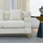 3-Seater + 3-Seater Combination Sofa.White Teddy(Ivory)-910234987