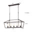 Luminaire suspendu linéaire à 5 lumières pour îlot de cuisine Alvene-1058598901