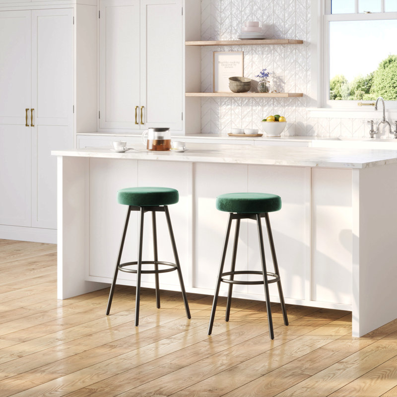 Tabouret de bar Modern Glam, Vert