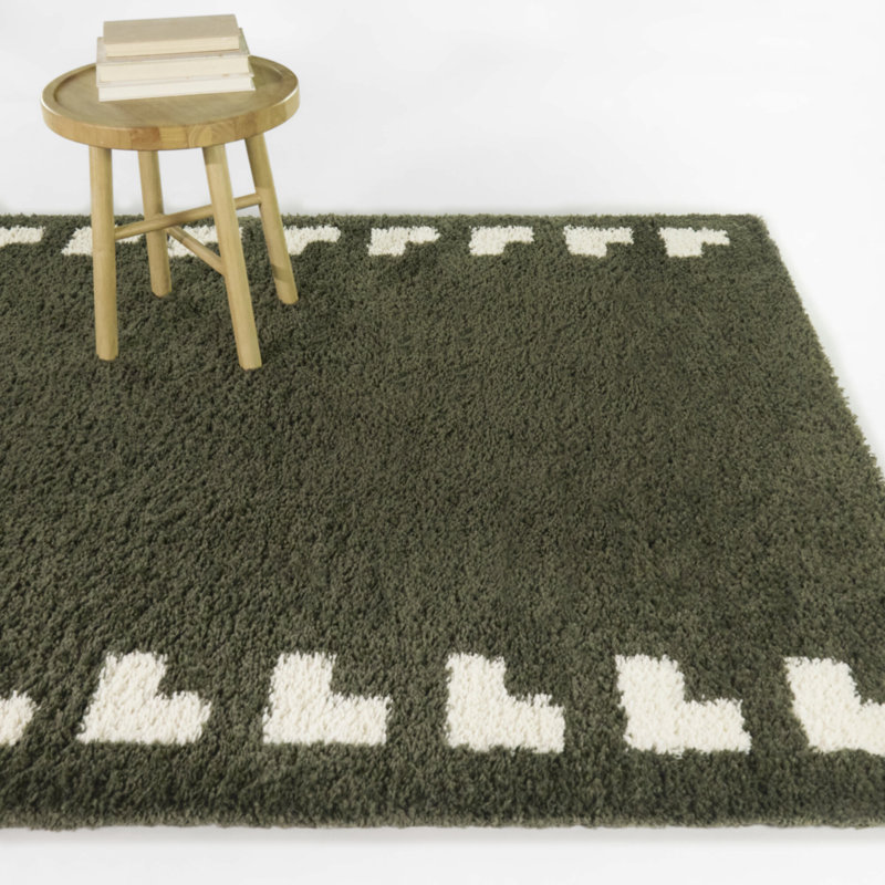Tapis vert Barbour, Rectangle 5 pi 3 po x 7 pi