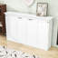 Lit simple escamotable en bois avec lattes