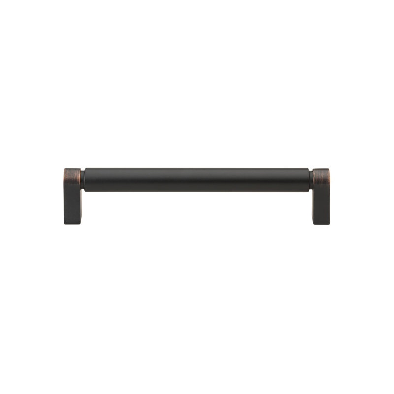 Poignée lisse_1, Bronze frotté à l'huile, 6 5/16"