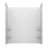 Flagstaff 52" x 29" Walk in Combination Bathtub-23010990-23010991