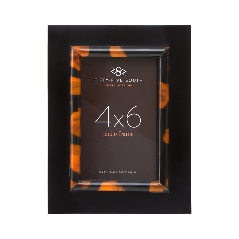 Black Picture Frame, 4" x 6"