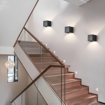 2 Pack Outdoor Wall Lights Exterior/Interior LED Wall Sconces IP...