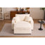 Fauteuil-lit d'appoint, fauteuil en velours côtelé moderne et confortable avec construction simple et stable, fauteuil doux pour les espaces de vie-934044210