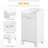 31" Bathroom Cabinet, White Tilt Out Organizer Hamper, Storage, Extra Space, Utilize Unused Areas, Stable Build Hamper 31", Standing, Added Corners,