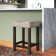 Alim 25" Upholstered Counter Stool