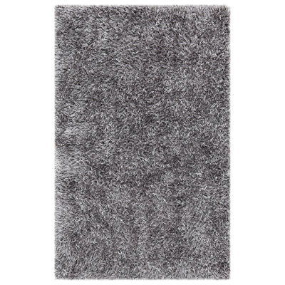 Chamira Shag Hand Tufted Performance Solid Color Rug