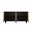 Meuble télé avec rangement Buffet Accent Natural