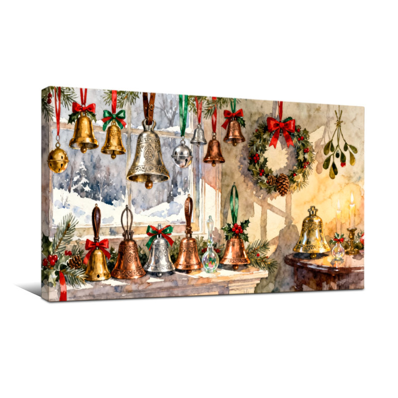 Guirlande de Noël, H 16 po x l 32 po
