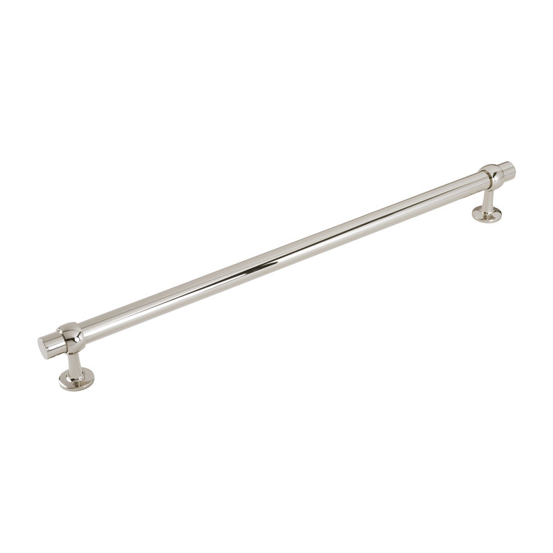 Poignée collection Ostia, Nickel poli, 18"