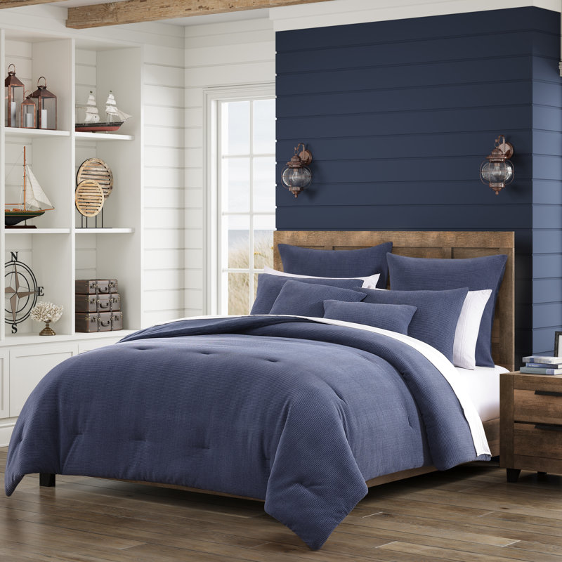 RIVERSIDE KING / CAL KING 3PC. ENSEMBLE COMFONTER, King Comforter + 3 Shams